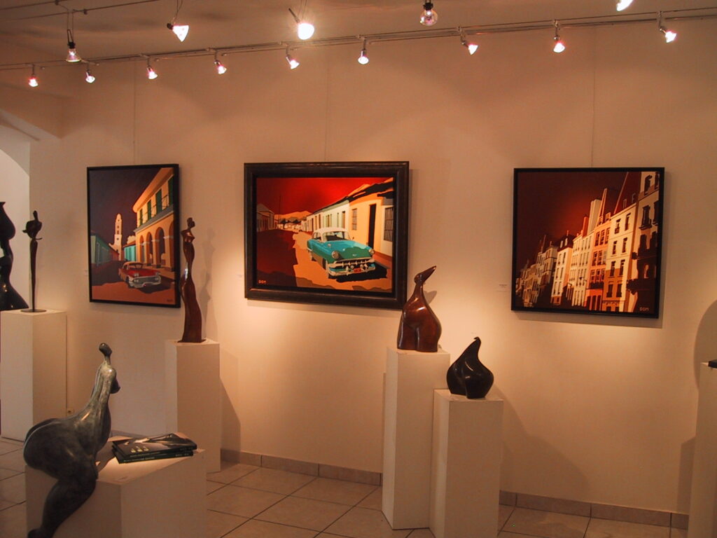 Exposition Galerie de Médicis place des Vosges à Paris